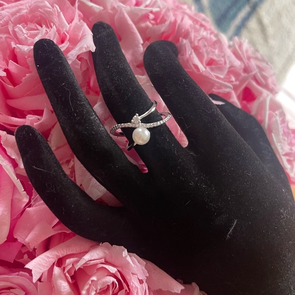 925 pearl ring - Picture 6 of 6